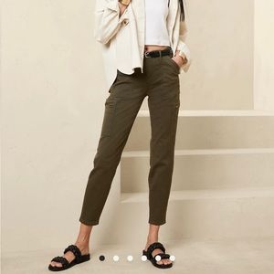 NWT Banana Republic Factory Camo Green SKINNY UTILITY JEAN Size Tall 2/26